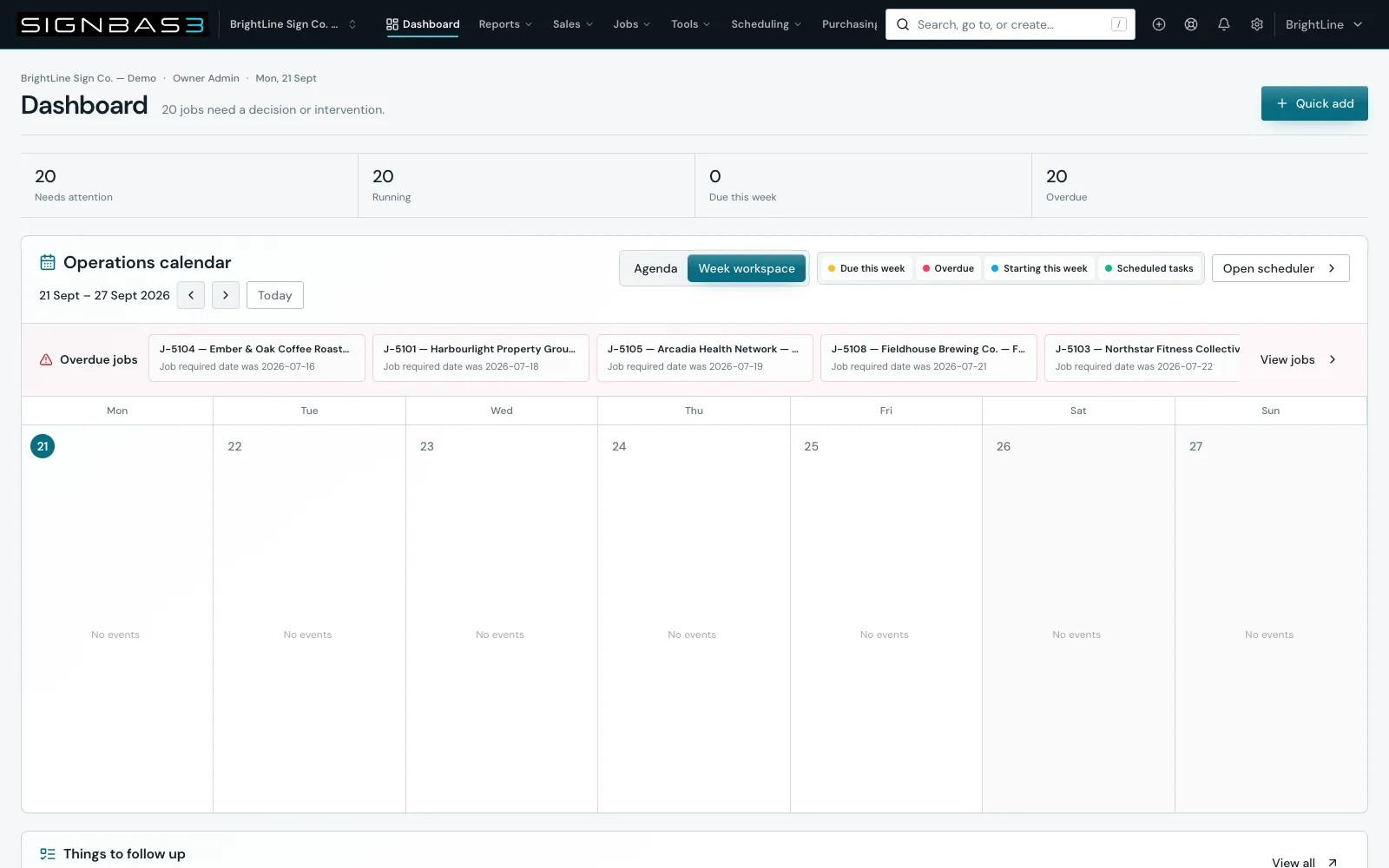 Use quick access search walkthrough poster